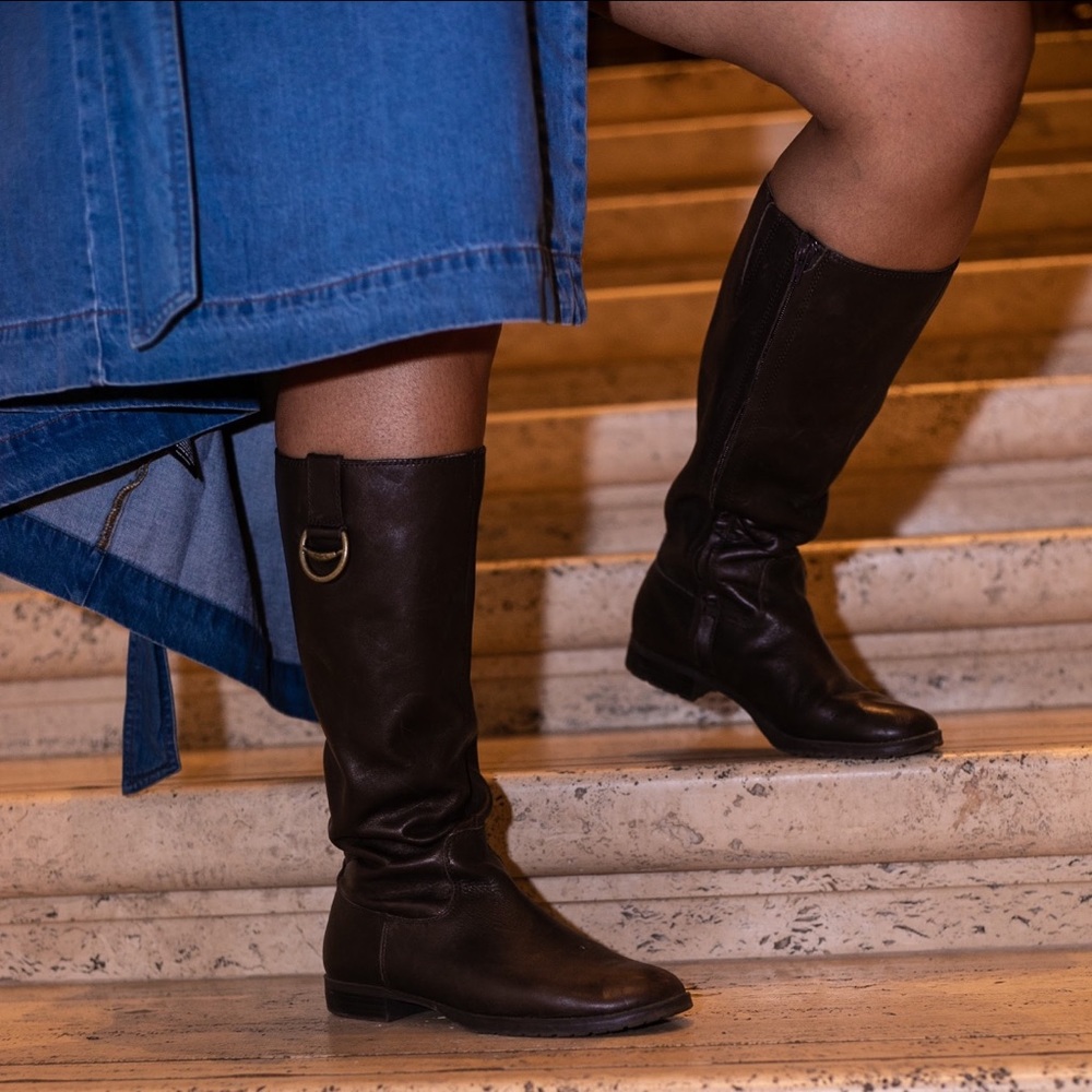 Brown Ralph Lauren Riding Boots